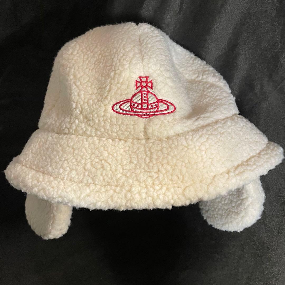 vivienne westwood ボア バケットハット