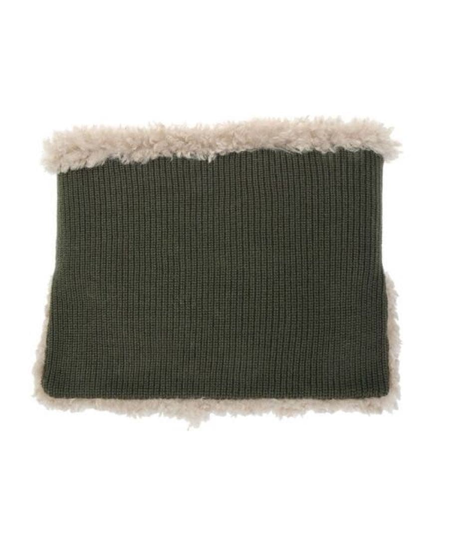 【美品】UN3D. FABRIC MIX NECK WARMERネックウォーマー