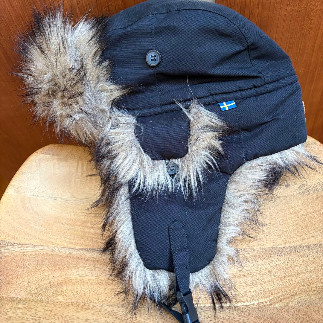 FJALL RAVEN アウトドア帽子Nordic Heater ブラックM