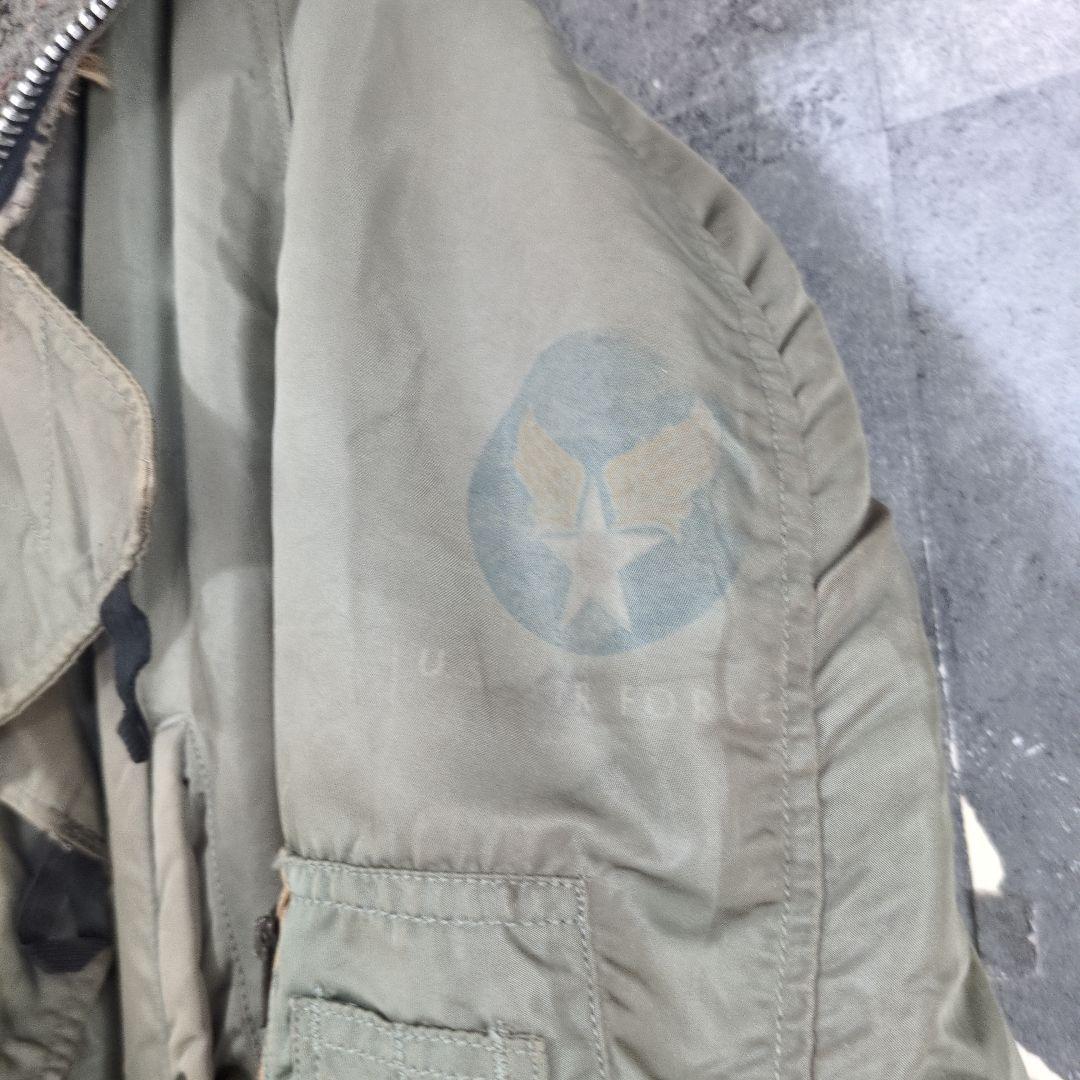 【激レア】60s フライトJK ミリタリージャケット N-3B アルミジップ