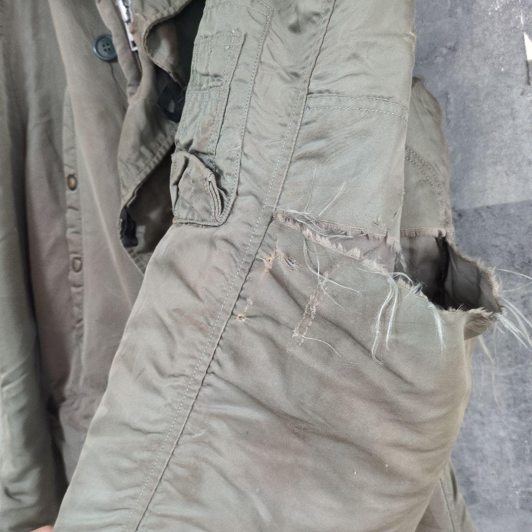 【激レア】60s フライトJK ミリタリージャケット N-3B アルミジップ