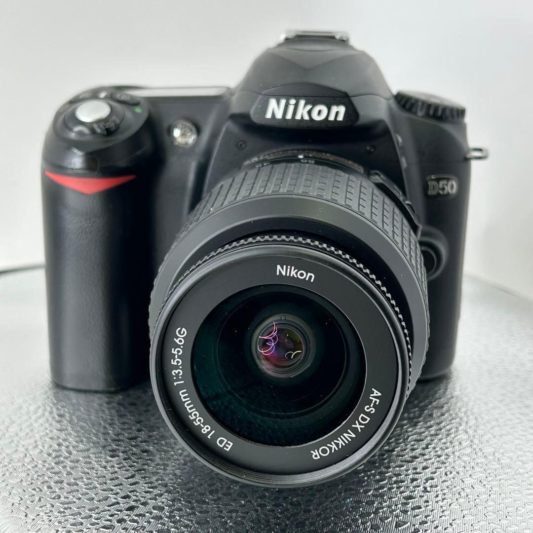 ■美品 Nikon ニコン D50 18-55mmレンズキット 箱付き