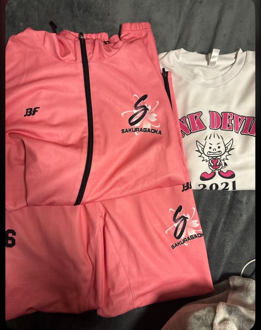 桜丘バスケ部 ウィンブレ ロンt セット