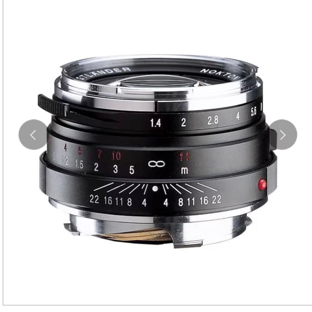 値下げ　Voigtländer Nokton 40mm f/1.4 レンズ