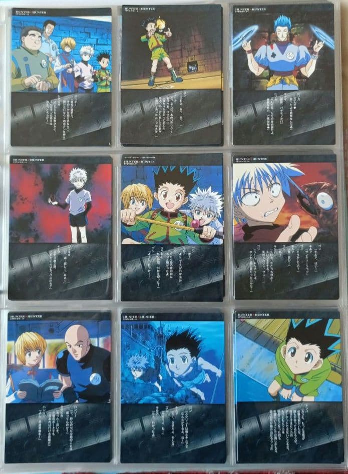 HUNTER×HUNTER　カードダスマスターズ　初版　セット　クラピカ　キルア