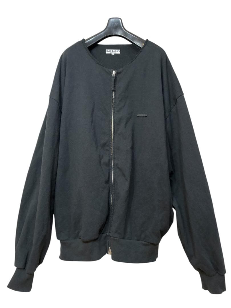 CAHLUMN／カウラム A.H 長谷川昭雄 ノーカラー フルジップ スウェット