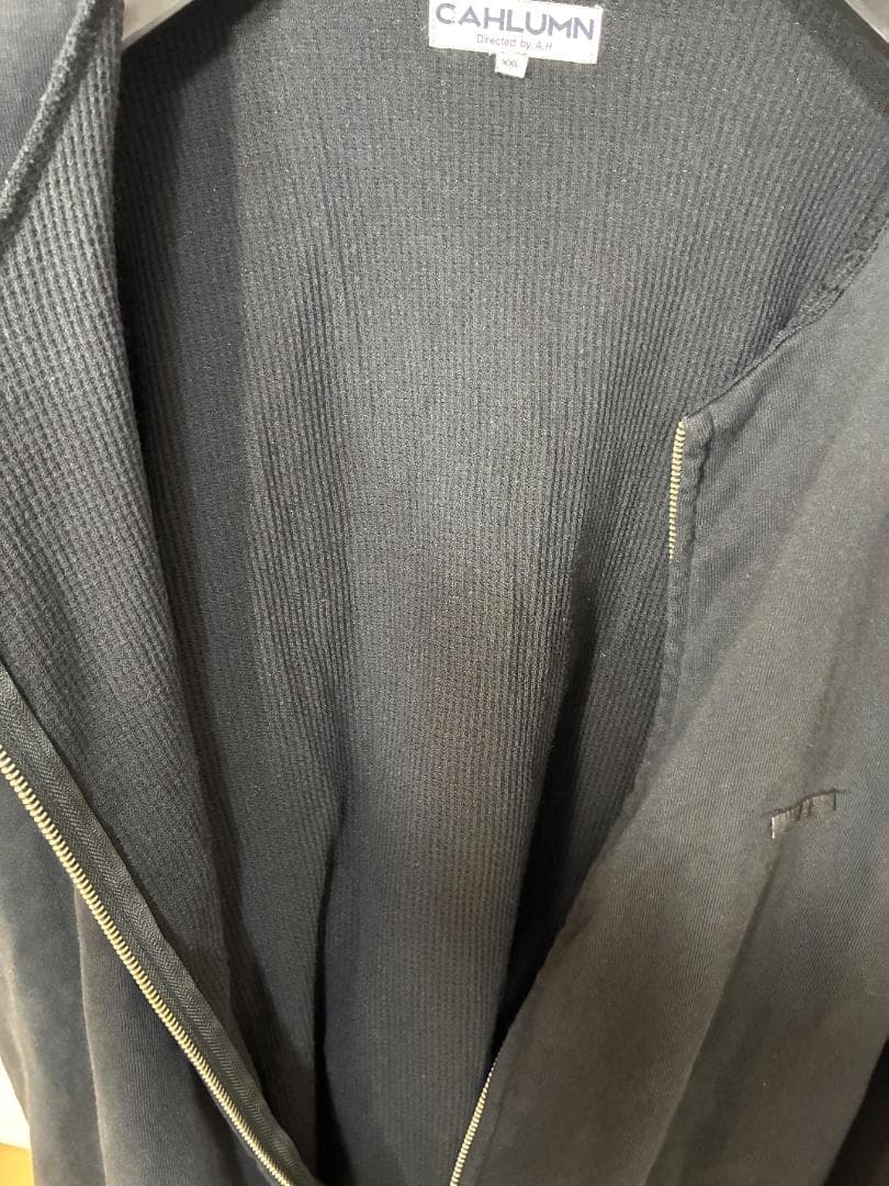CAHLUMN／カウラム A.H 長谷川昭雄 ノーカラー フルジップ スウェット