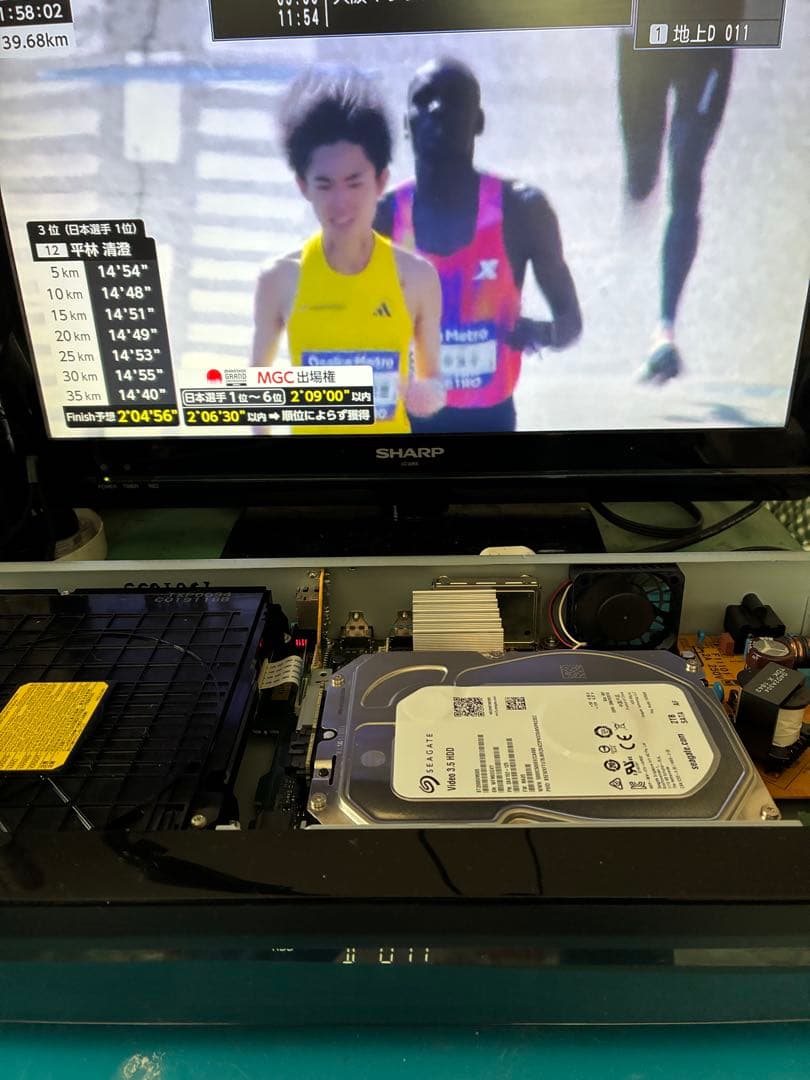 安心整備品　パナソニック SCZ 2060 リモコン　電源ケーブル付属　完動品