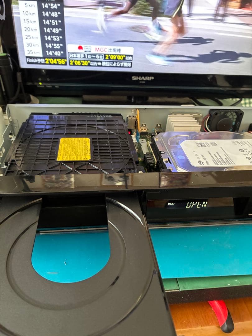 安心整備品　パナソニック SCZ 2060 リモコン　電源ケーブル付属　完動品