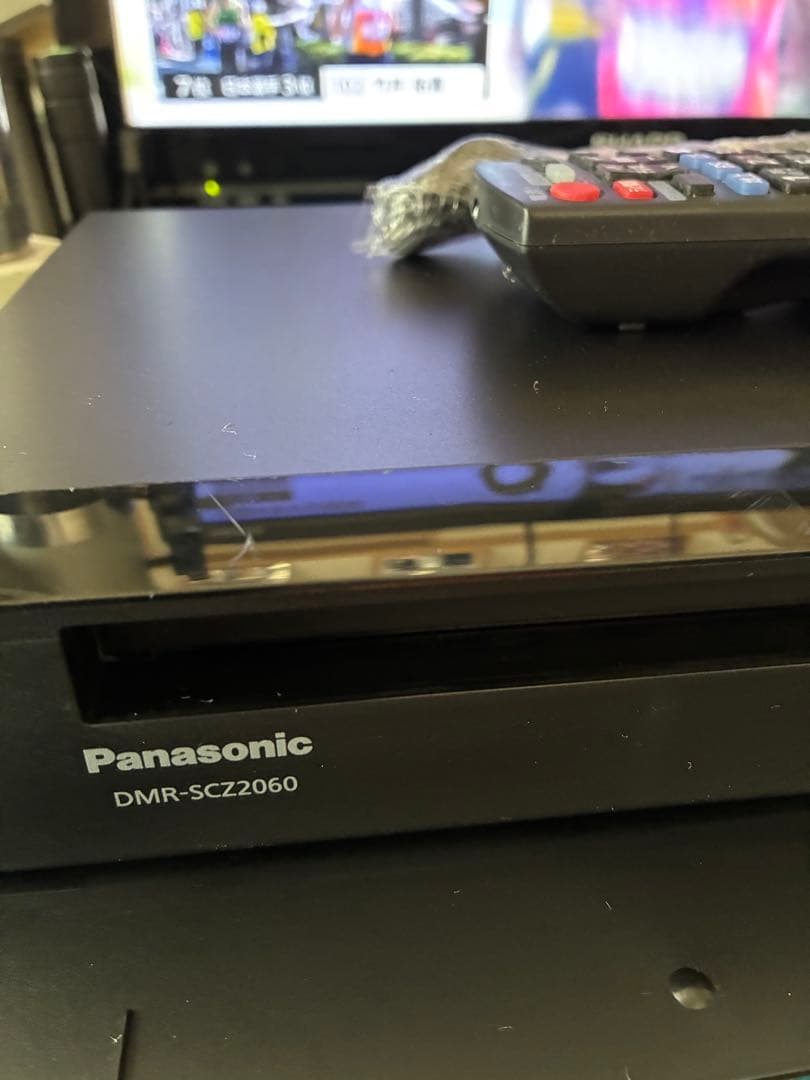 安心整備品　パナソニック SCZ 2060 リモコン　電源ケーブル付属　完動品