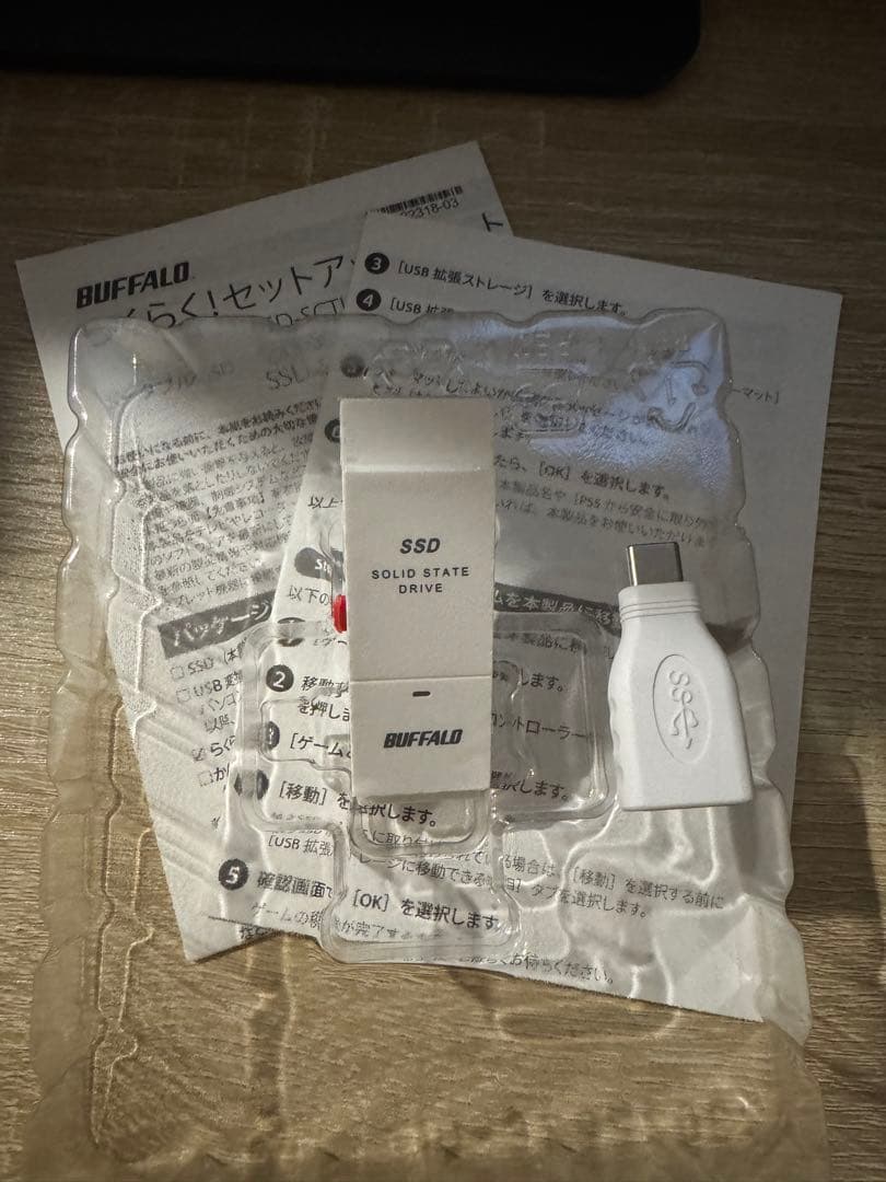 バッファロー 1TBスティックSSD SSD-SCT1.0U3