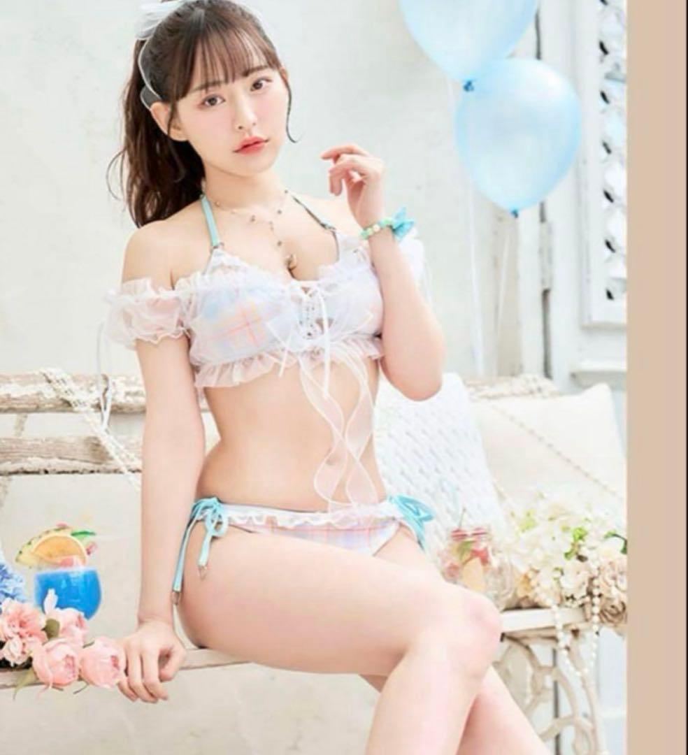 Malymoon シルキーシャボンチェックビキニ マリームーン