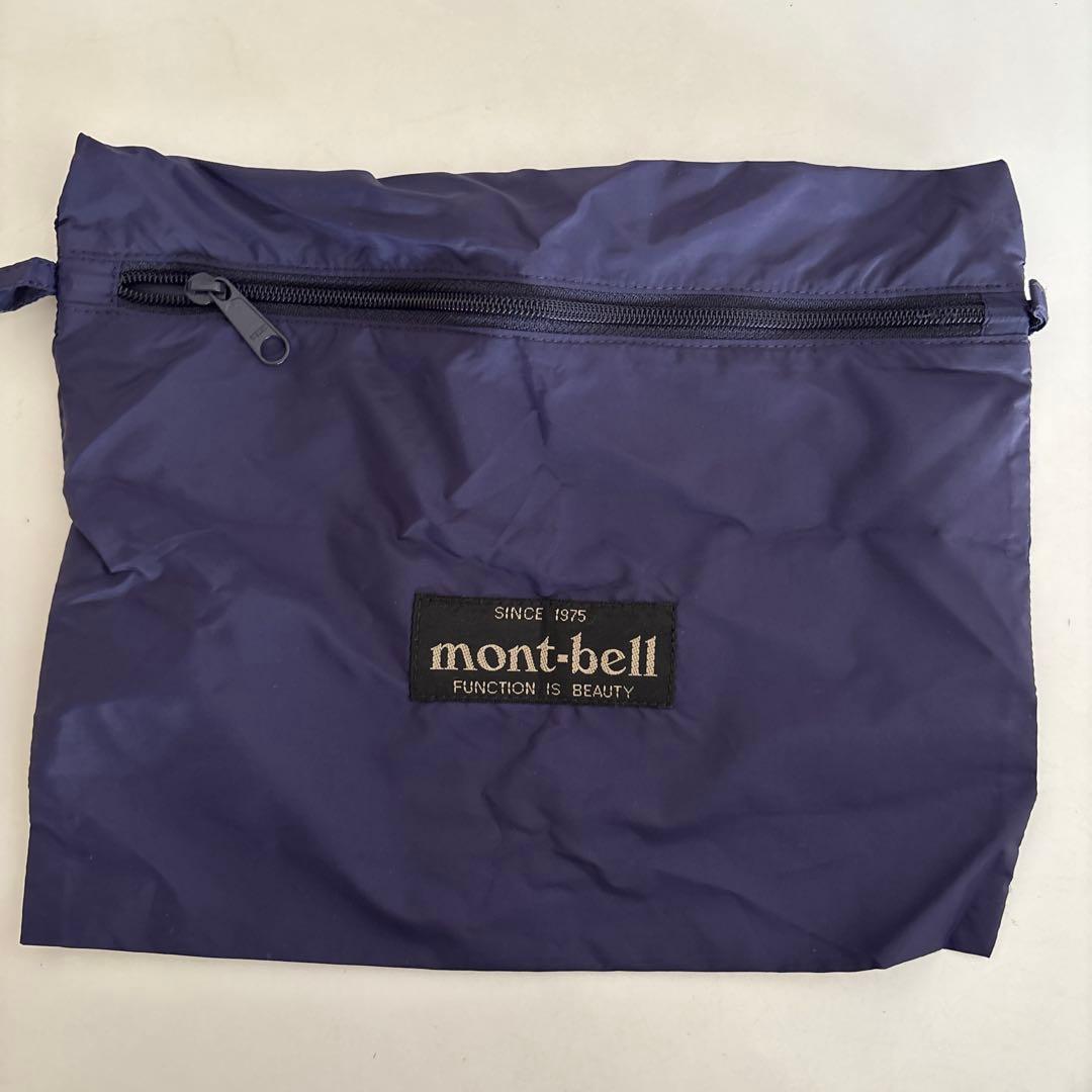 美品mont-bell ゴアテックス トラベル レインコート M 1128622