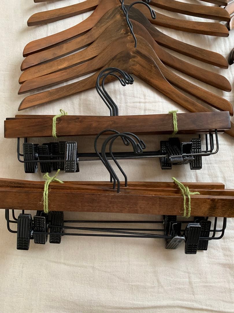 木製　ロータスハンガー ロータス プレスハンガー L まとめ売り