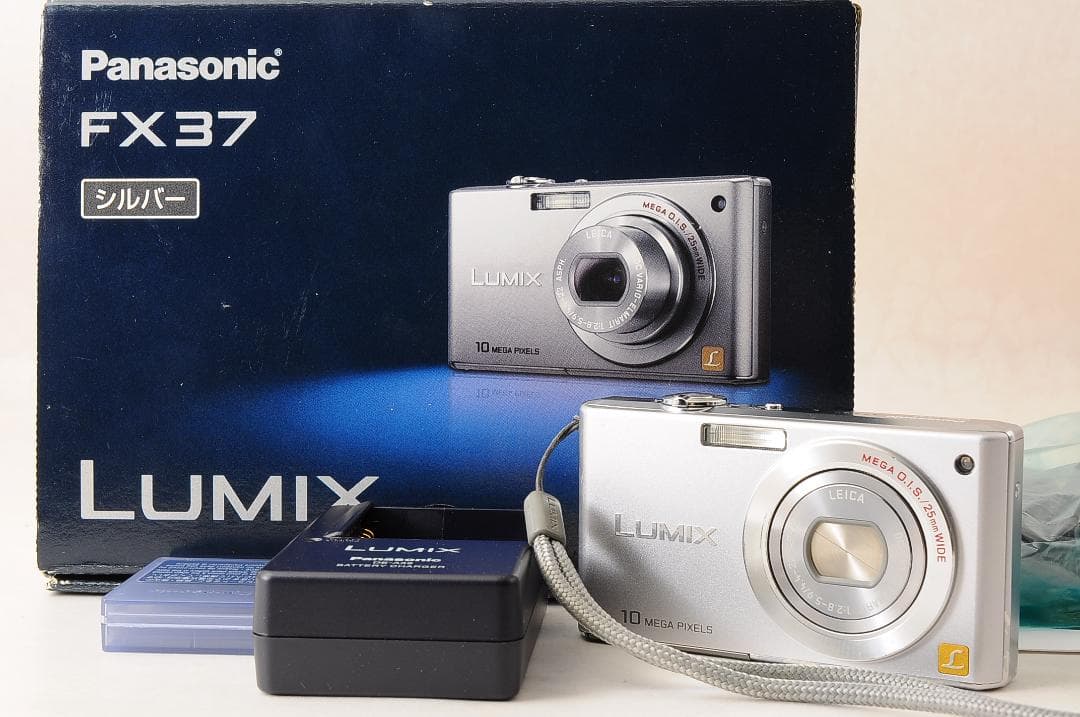 【美品】Panasonic LUMIX DMC-FX37 動作確認済 @4542