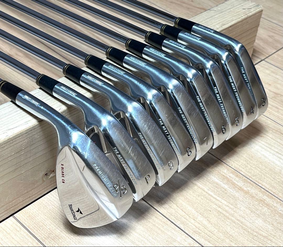 レフティ 左 アイアンセット ツアーステージ X-BLADE CB / 9本