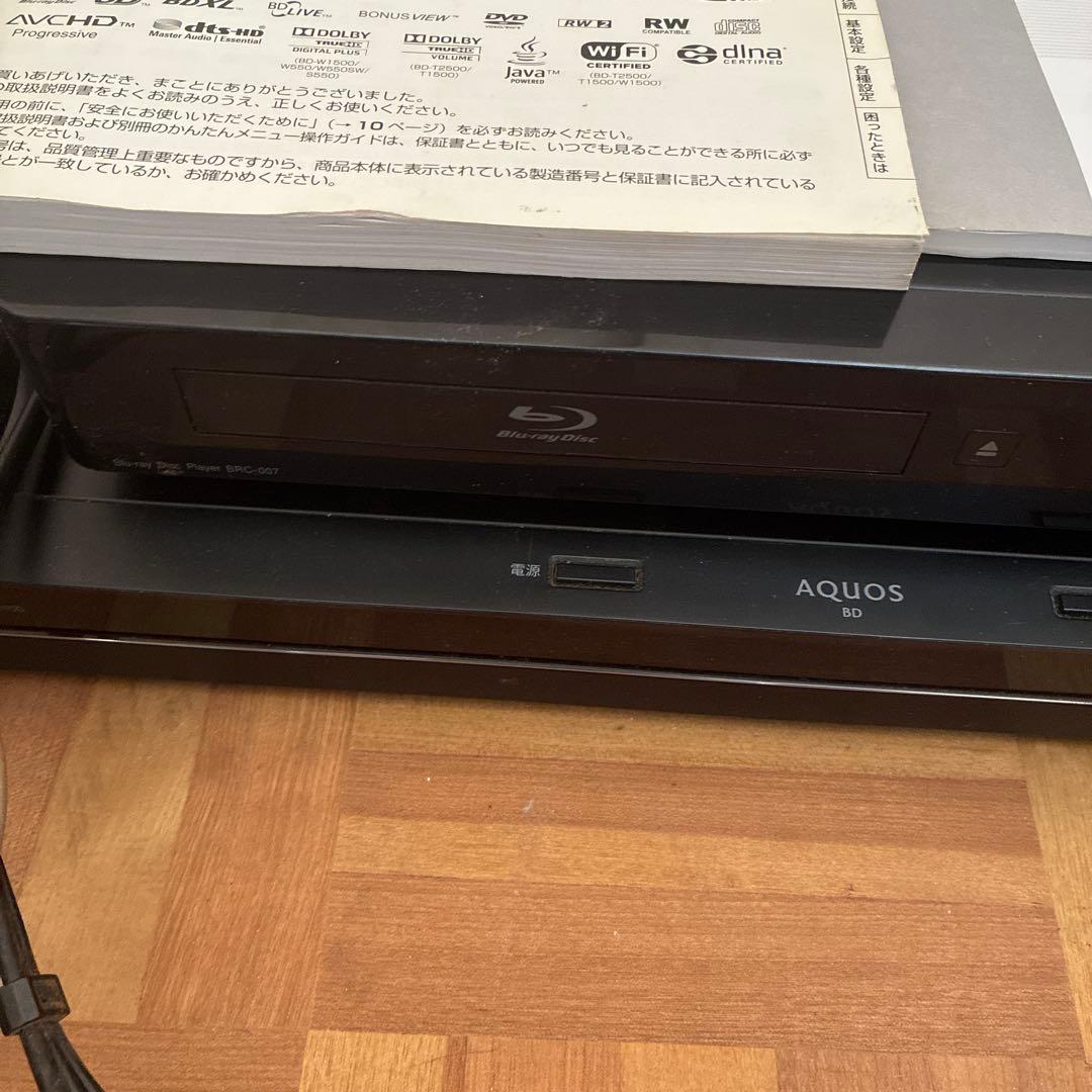 SHARP ブルーレイレコーダー