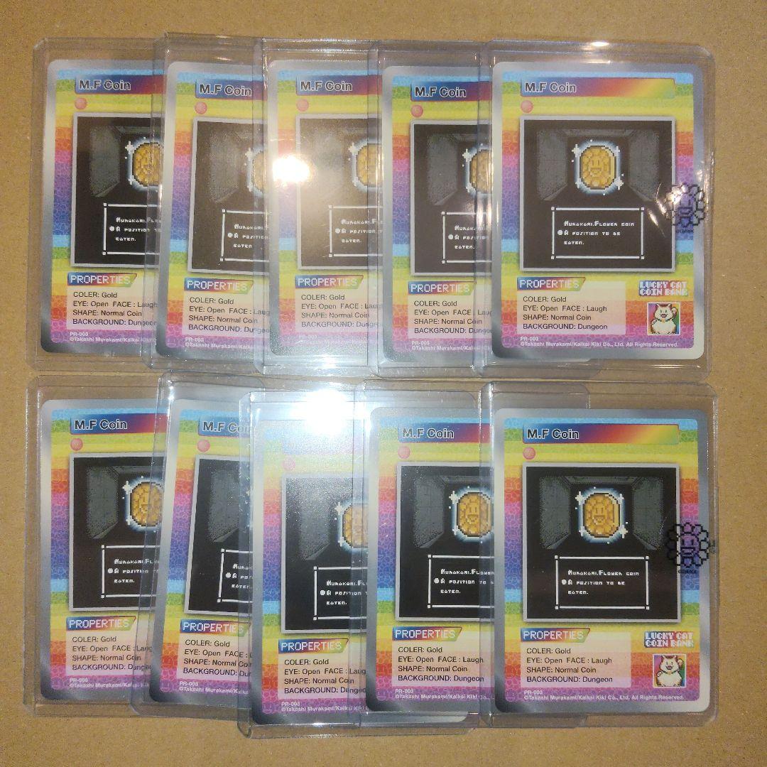 M.F Coin 村上隆 108フラワーズ サンフランシスコ プロモ 10枚