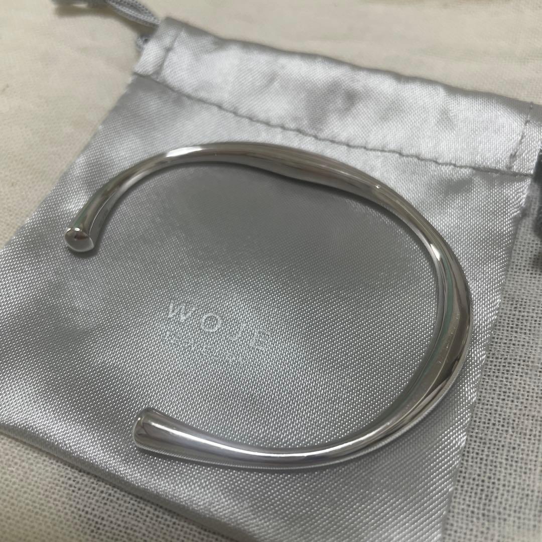 【最終値下げ】WOJE(ヲジェ) シルバーバングルHorn (SV925)