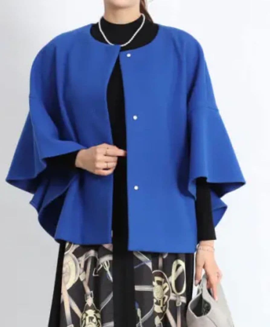 お値下げ！未使用！FENNEL 上品　ロイヤルブルーコート