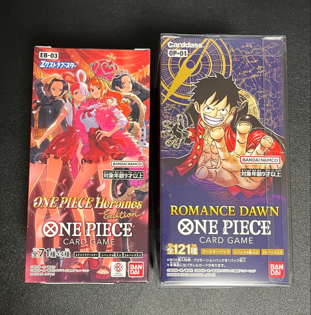 ワンピースカード ロマンスドーン　ヒロインズエディション　テープ付き未開封box
