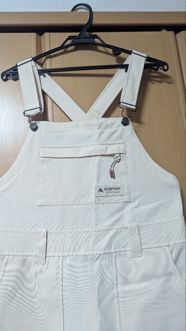 BURTON オーバーオール クリーム色 レディース