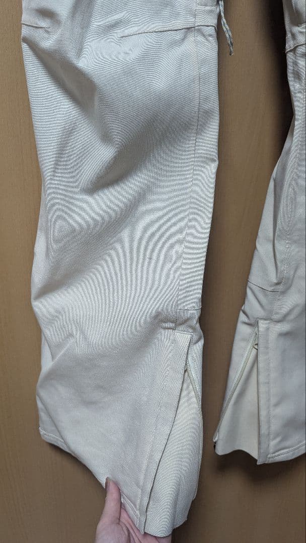 BURTON オーバーオール クリーム色 レディース