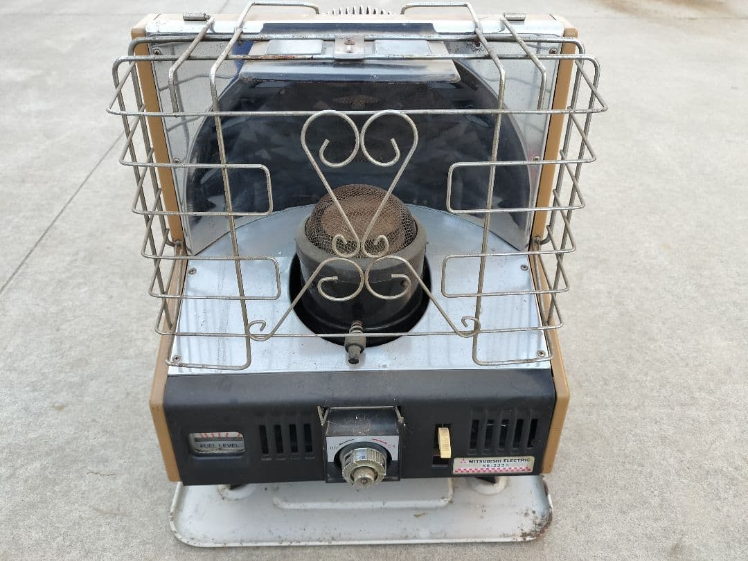 MITSUBISHI KR-232A ストーブ、昭和レトロストーブ