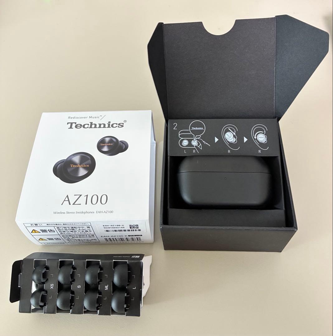⭐︎新品同様⭐︎Technics ワイヤレスイヤホン AZ100 ブラック