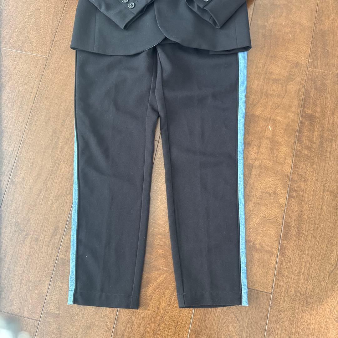 DIESEL ディーゼル　キッズ　スーツ 黒/デニム　卒業式　12y ジャケット