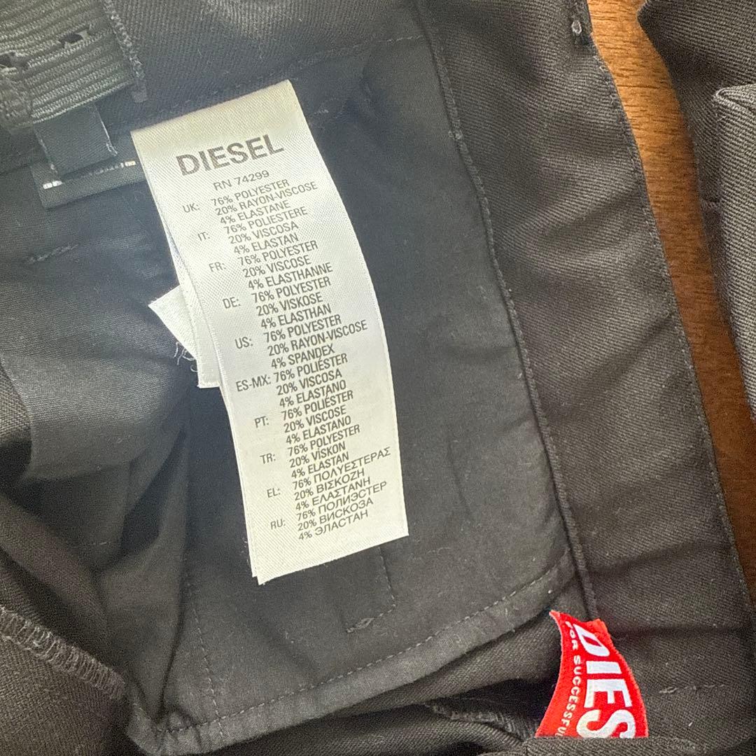 DIESEL ディーゼル　キッズ　スーツ 黒/デニム　卒業式　12y ジャケット