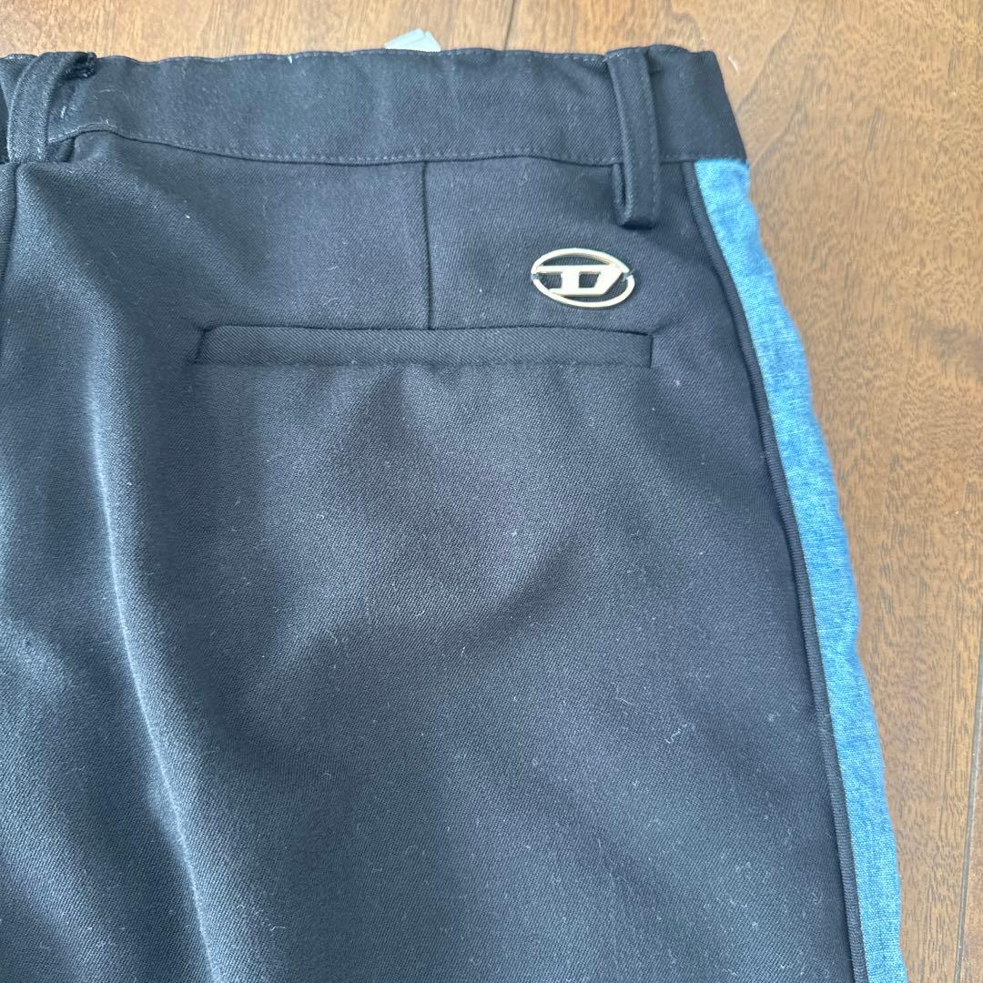 DIESEL ディーゼル　キッズ　スーツ 黒/デニム　卒業式　12y ジャケット