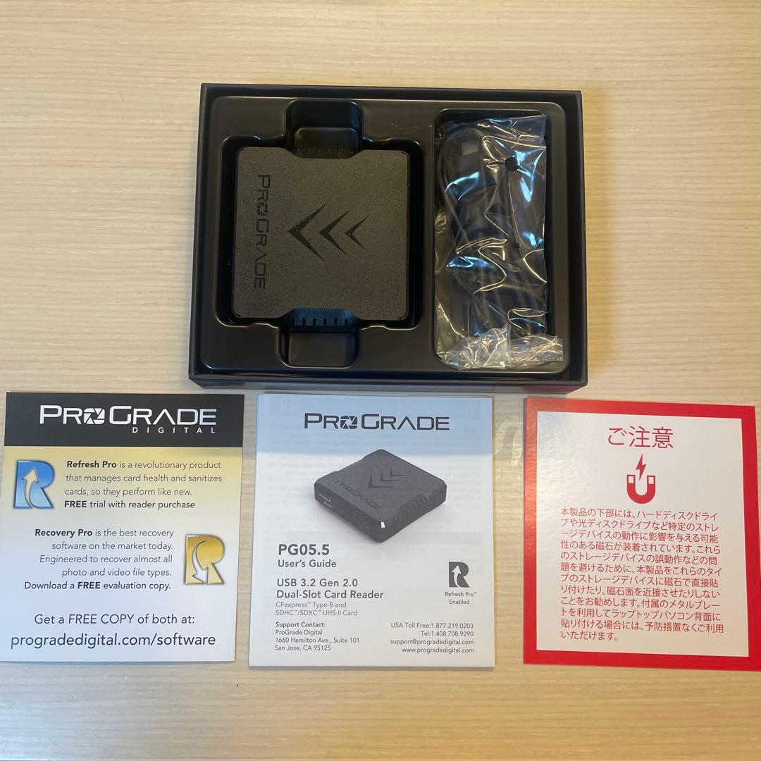 ProGrade Digital USB 3.2 Gen2 カードリーダー