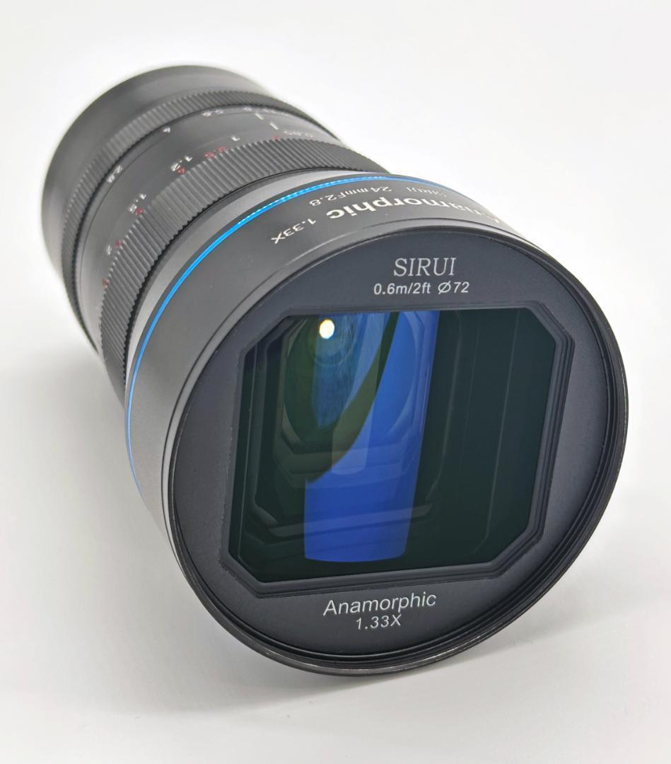 SIRUI 24mm F2.8 1.33x Eマウント アナモルフィックレンズ