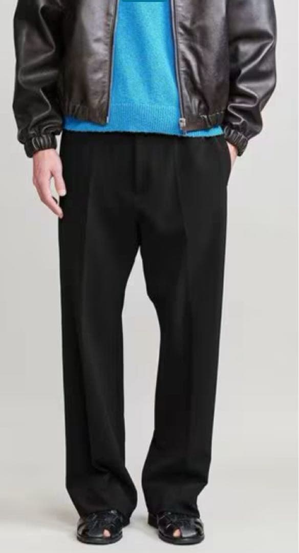 スーツ H BEAUTY&YOUTH DOUBLE CLOTH FLARE PANTS