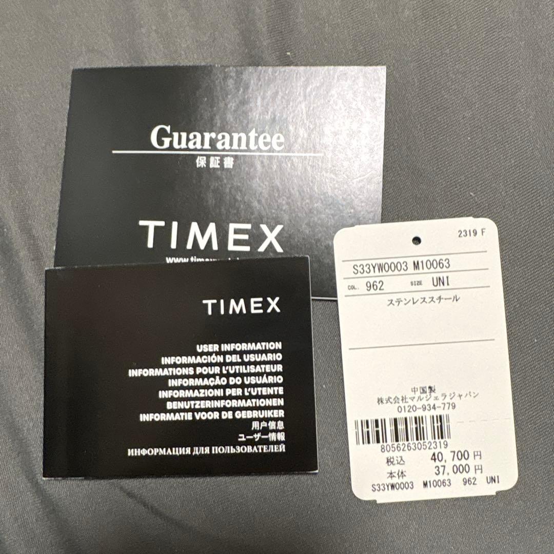 MM6 × Timex T80 S/M リング