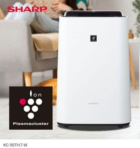 新品☆SHARP 加湿空気洗浄機 KC-50TH7-W ホワイト系