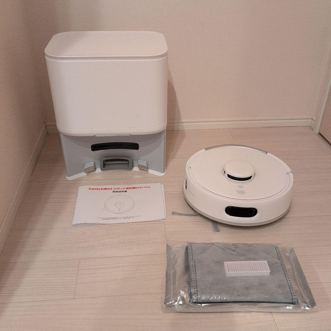 SwitchBot ロボット掃除機 本体 K10+
