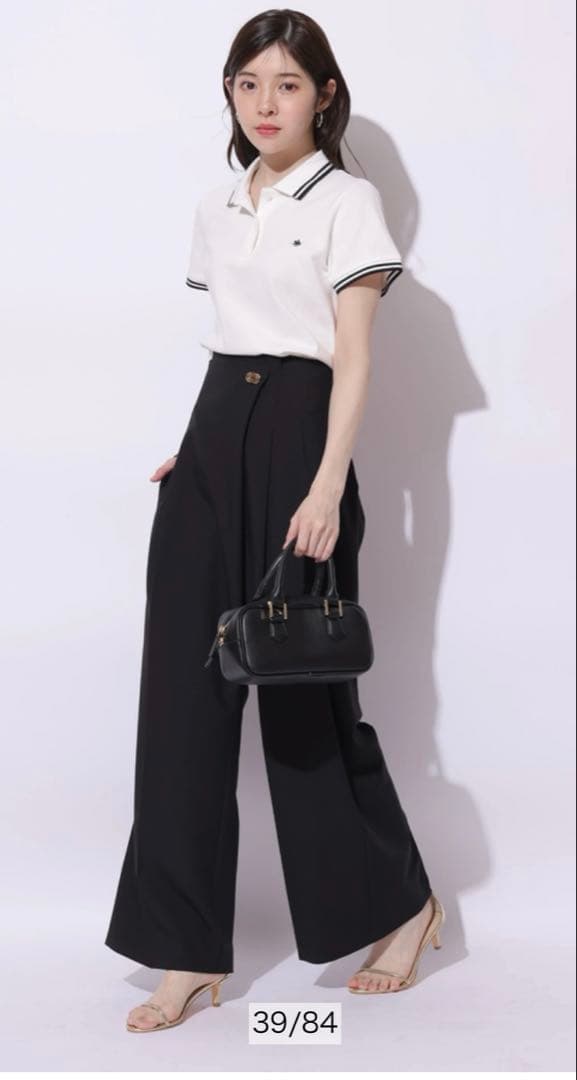 リランドチュール　ポロシャツ　〈POLO BCSコラボ〉　白