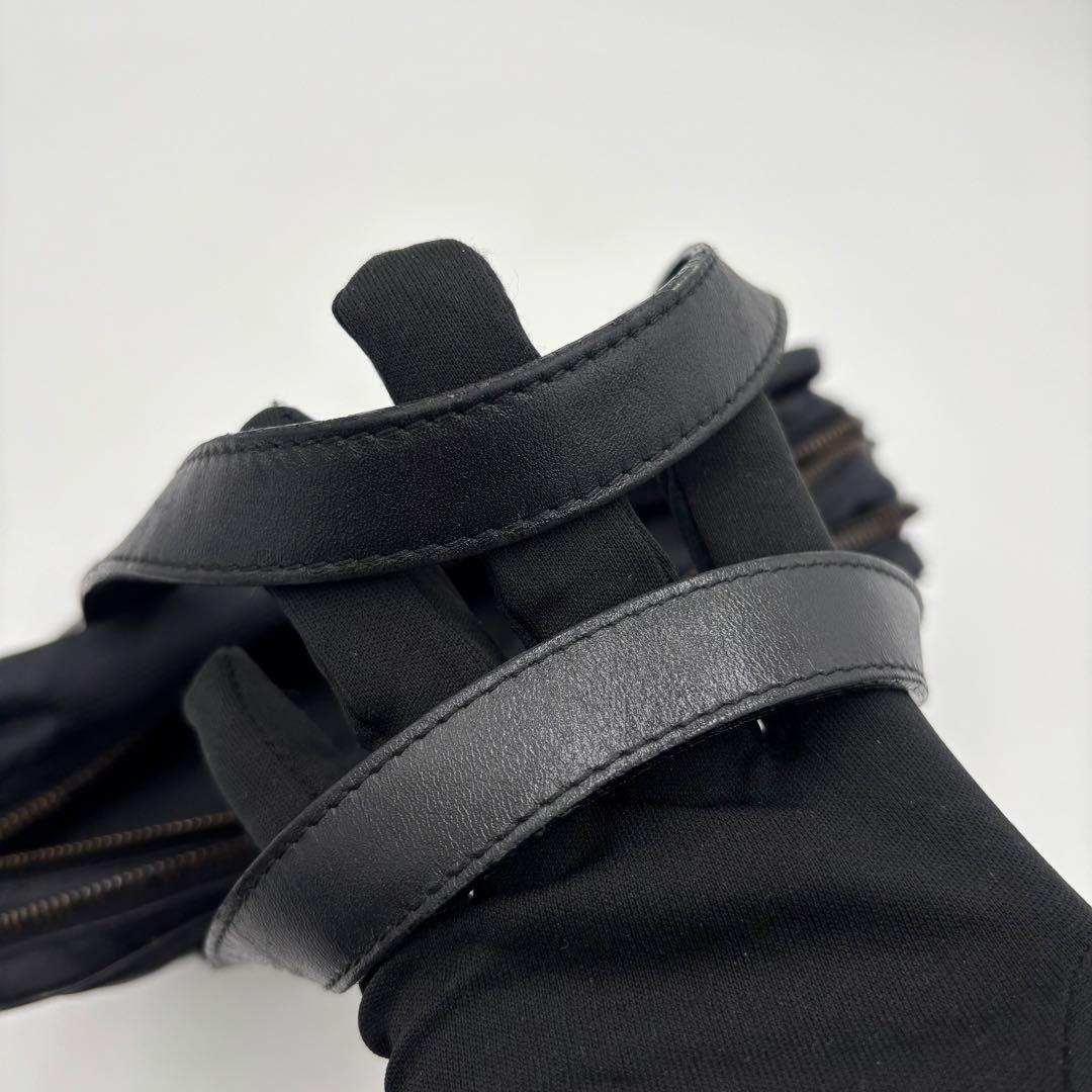 シャネル ニュートラベルライン 2way ショルダーバッグ ハンドバッグ 黒