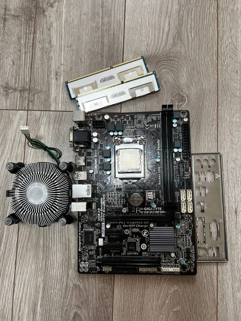 Intel i7-4770K マザボ ddr3,16GB cpuクーラーセット