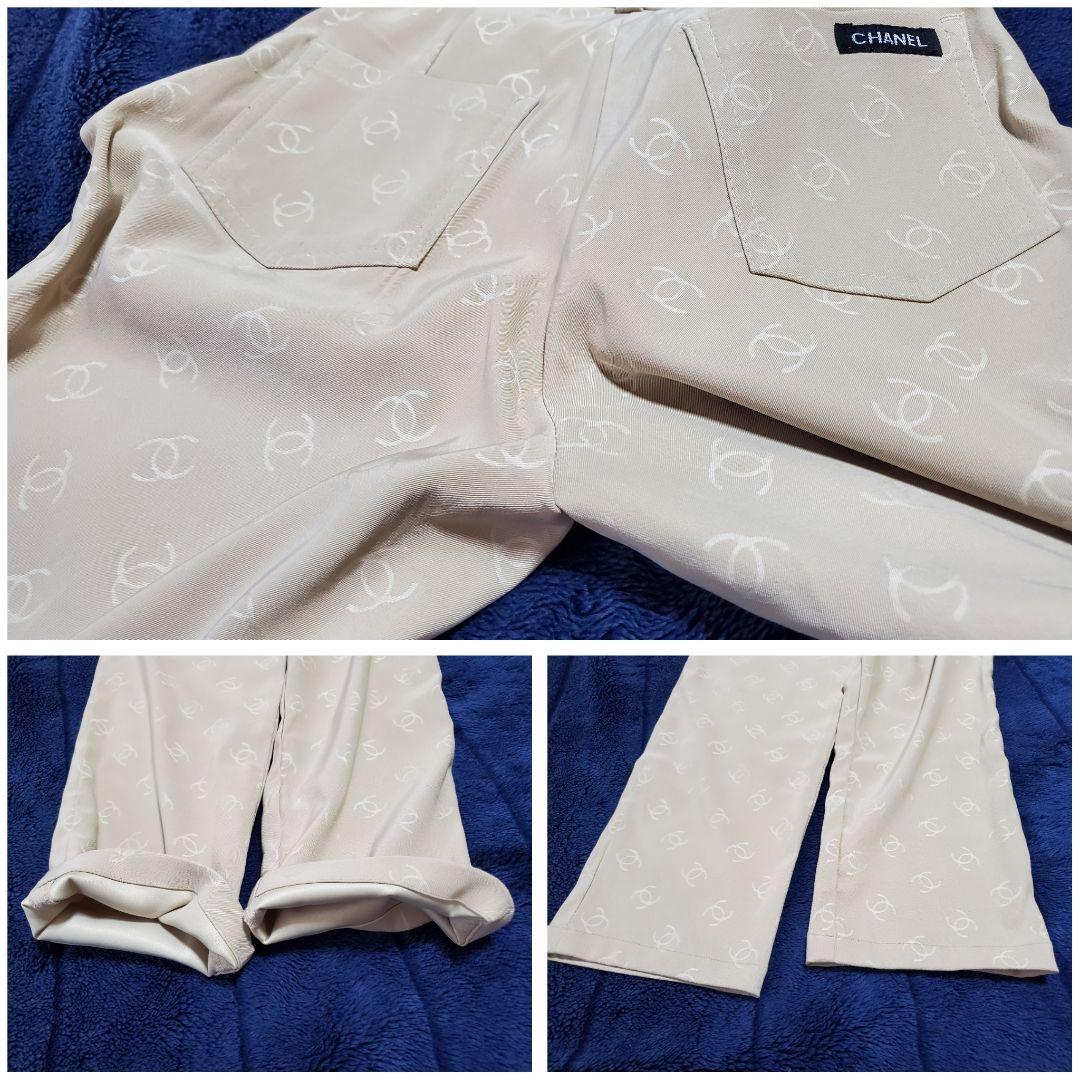 90s CHANEL BOUTIQUE COCO MARC Pants 状態良好