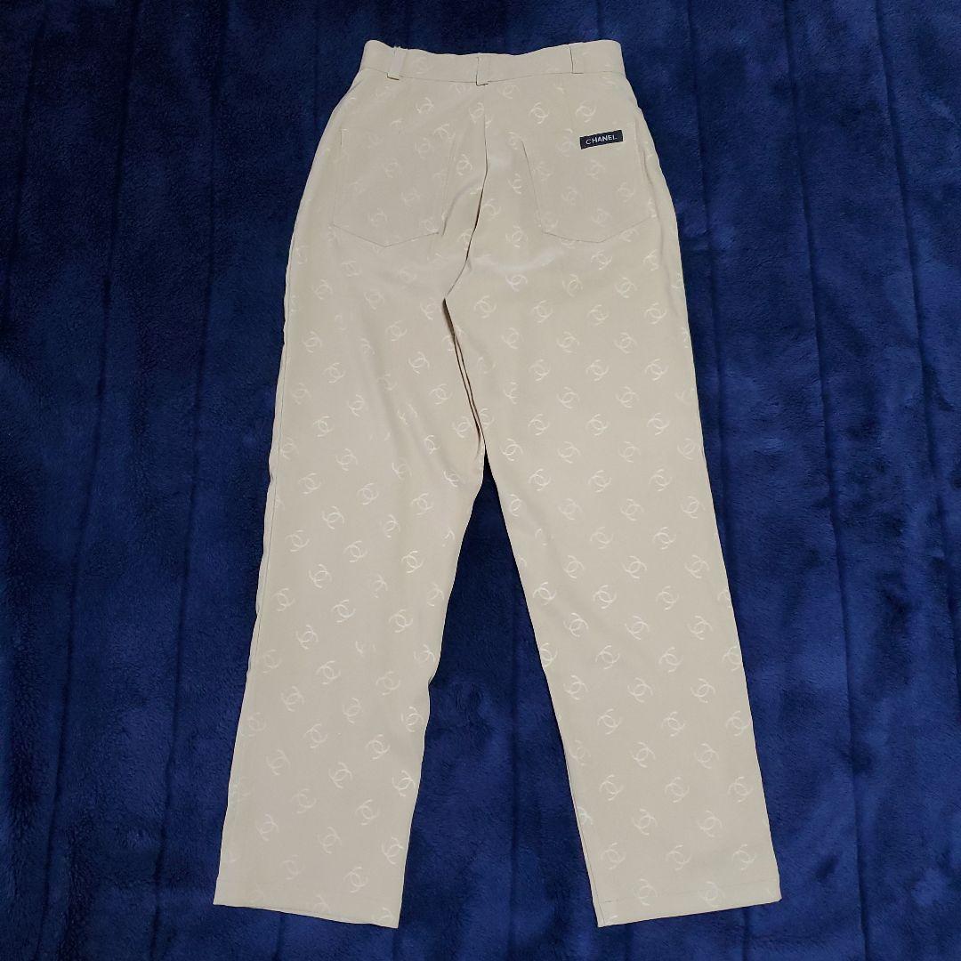90s CHANEL BOUTIQUE COCO MARC Pants 状態良好