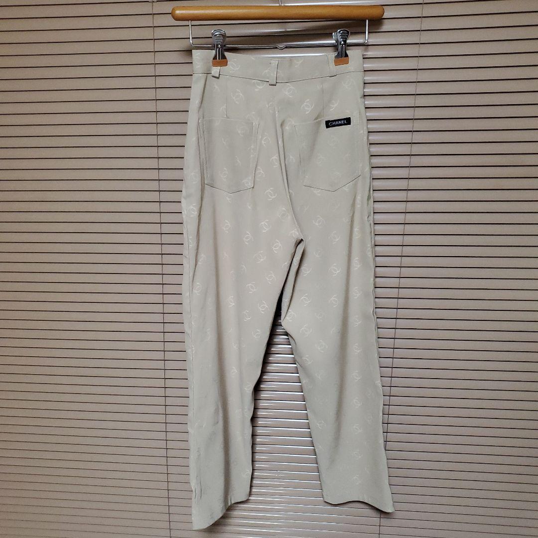 90s CHANEL BOUTIQUE COCO MARC Pants 状態良好