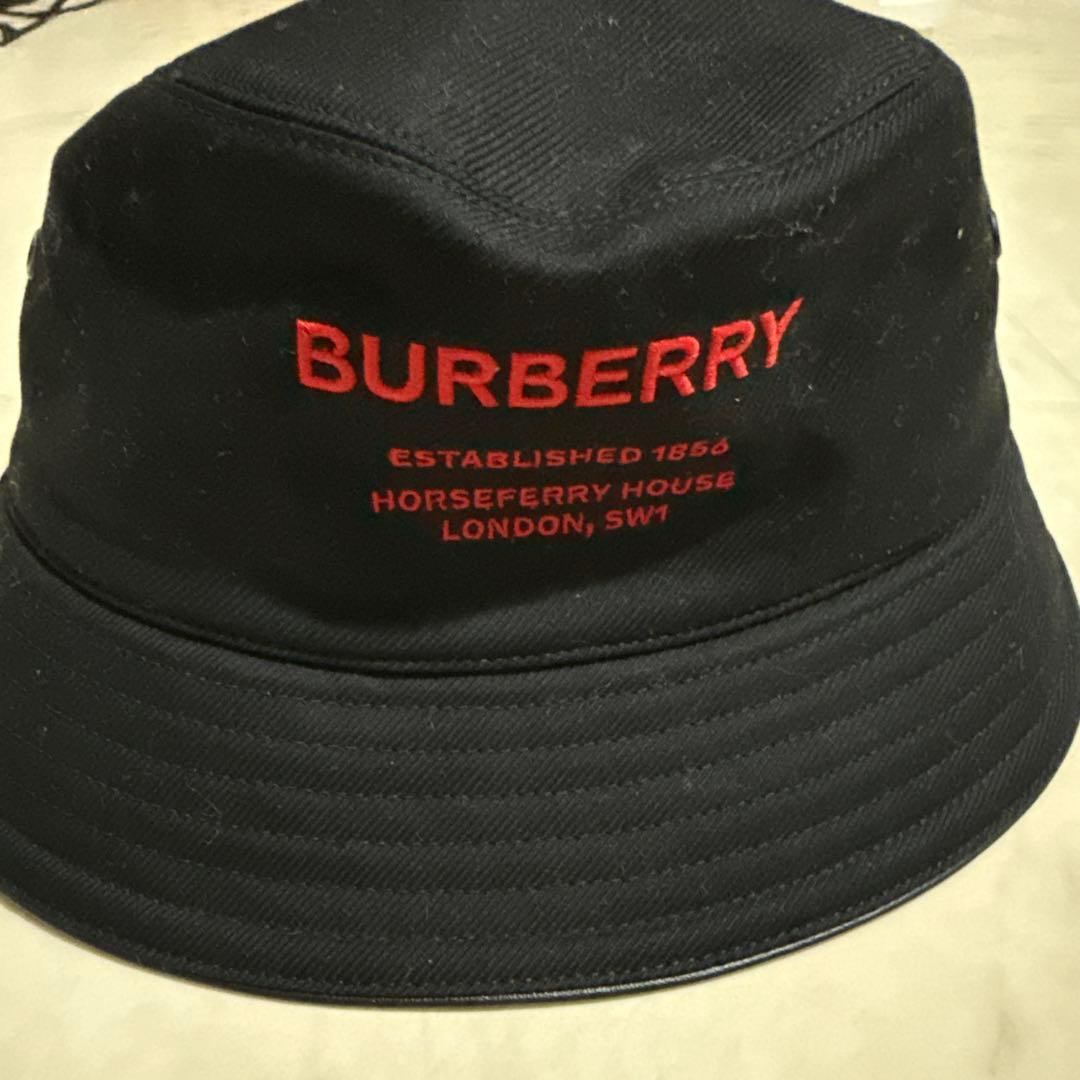 BURBERRY バケットハット ブラック