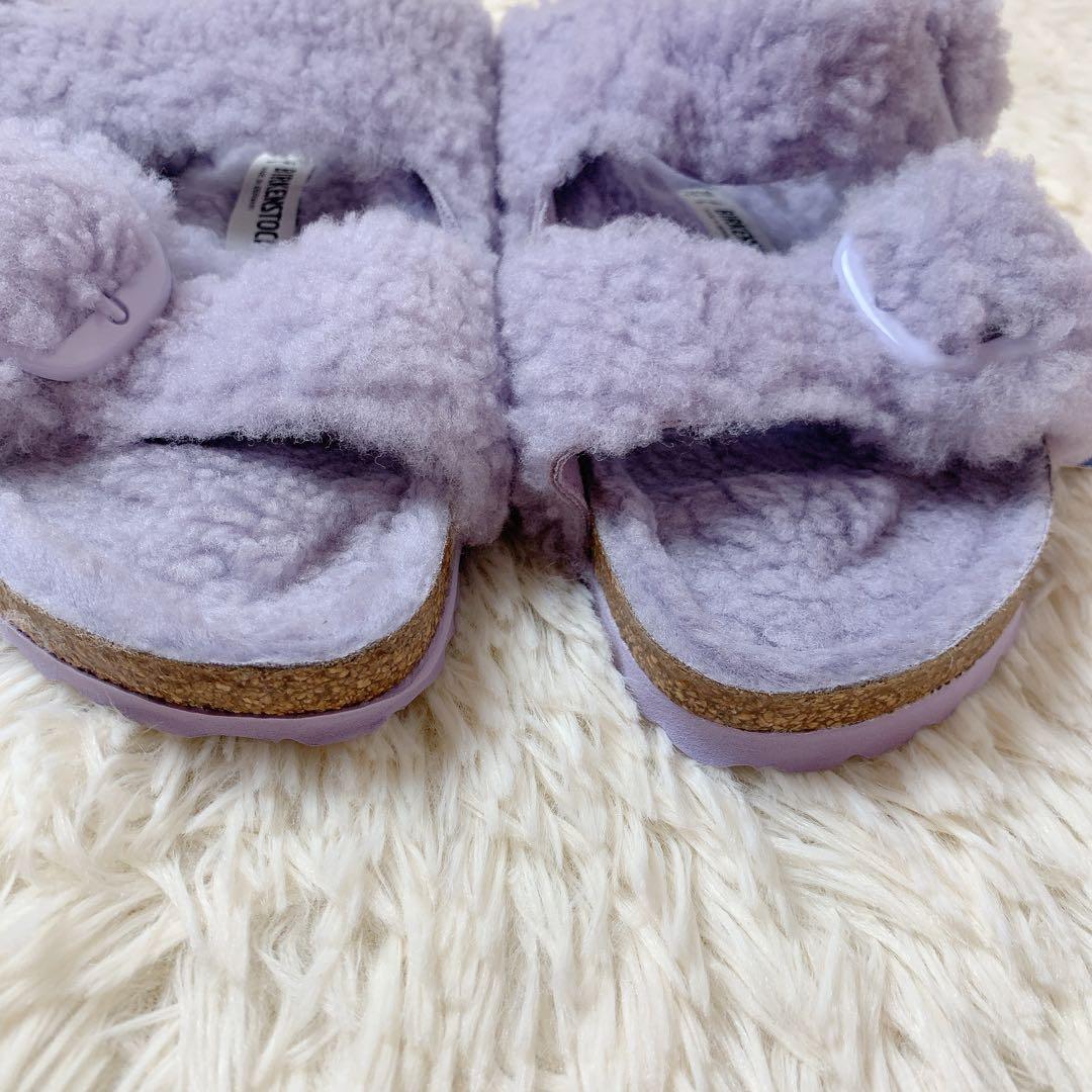 タグ付美品 BIRKENSTOCK アリゾナ ビッグバックル テディ 38