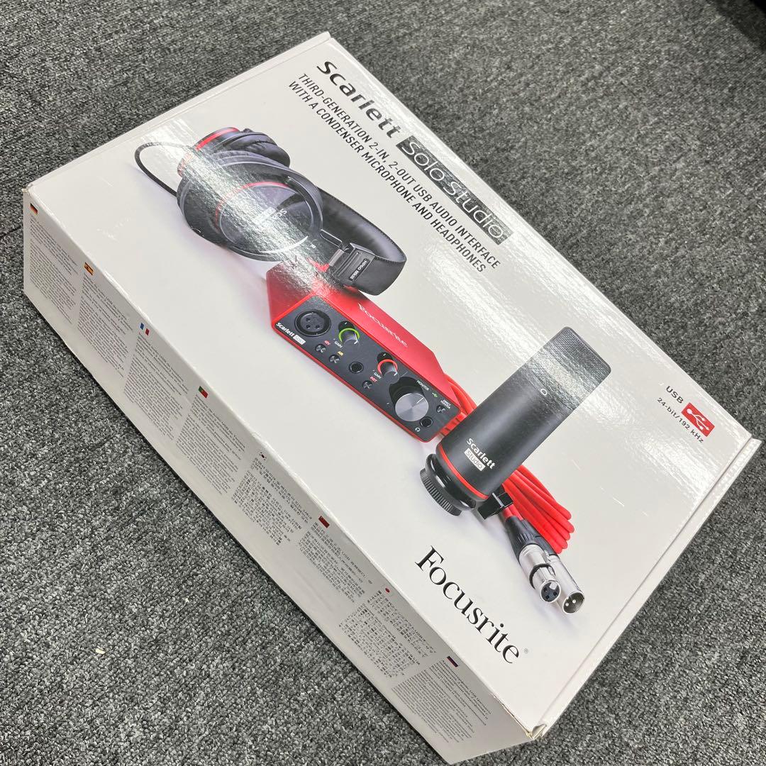【11351】 Focusrite Scarlett 第3世代