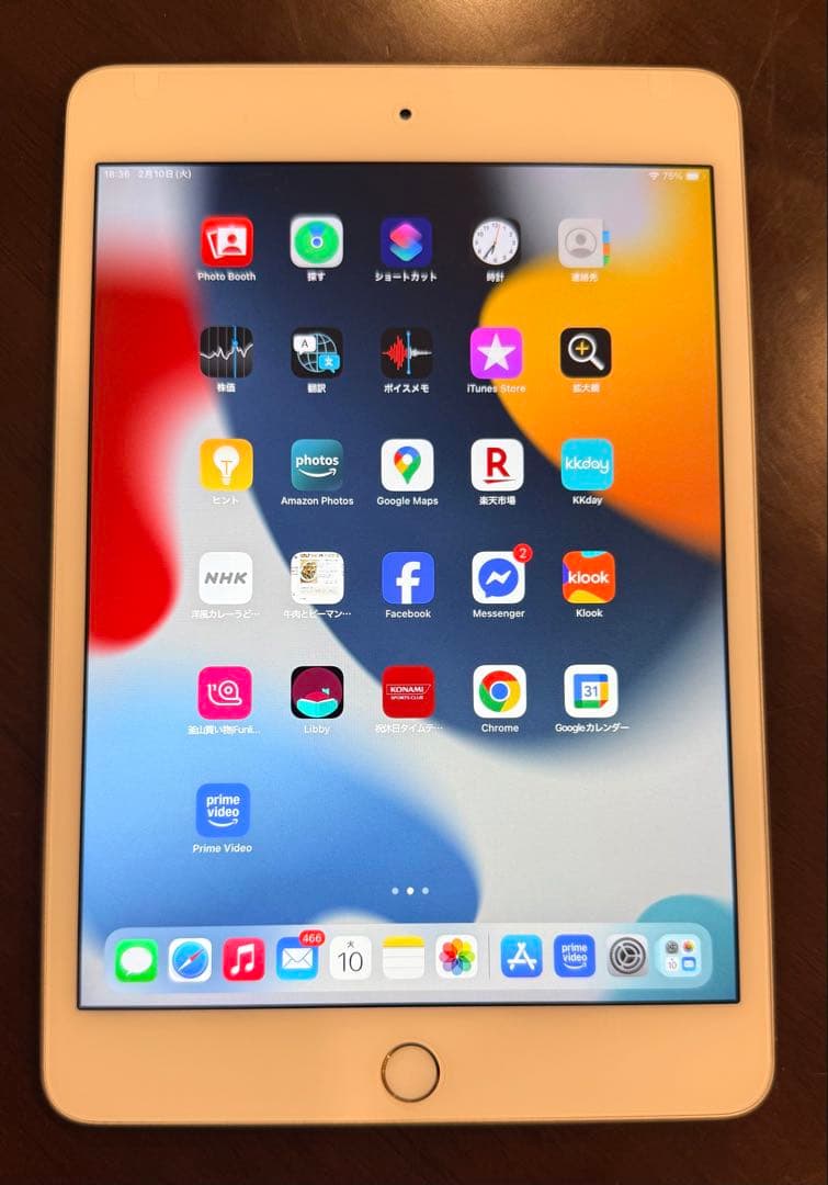 iPad mini 4 wifiモデル