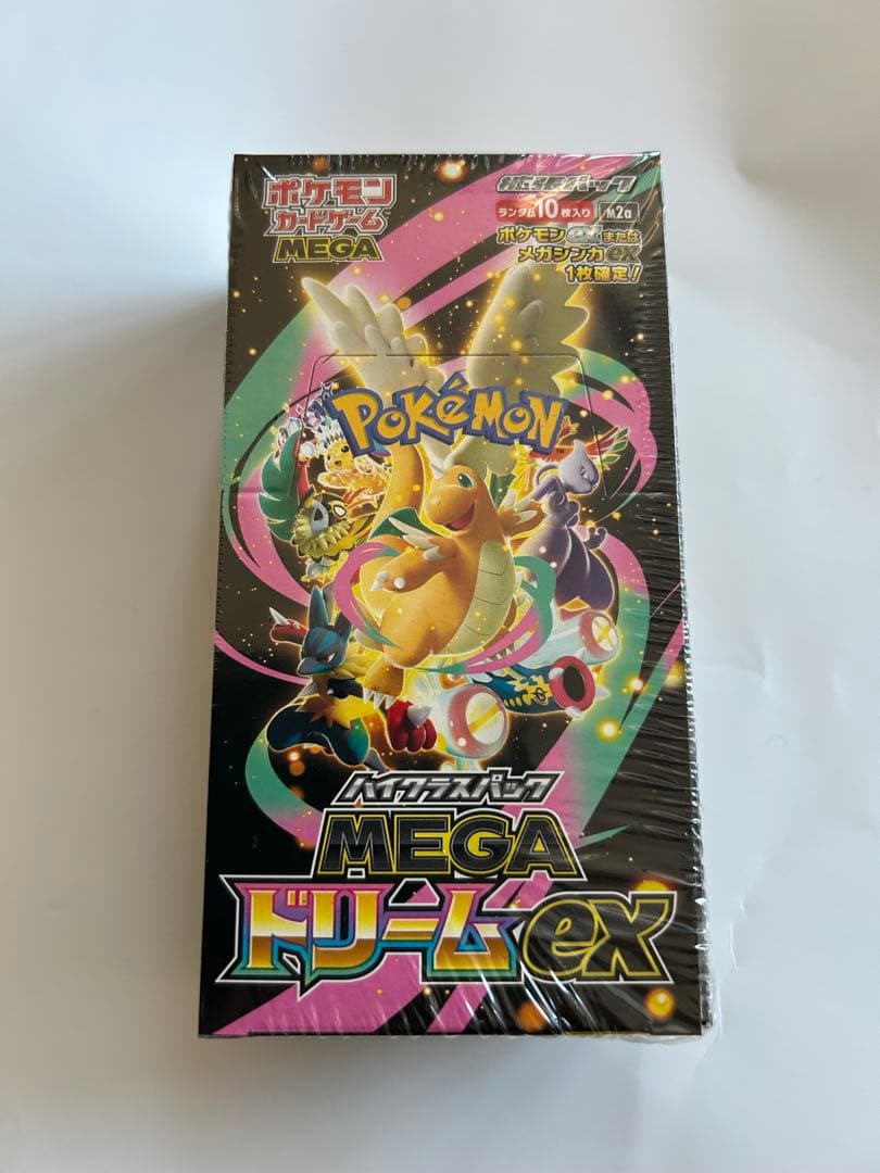 ポケモンカードMEGAドリームEXシュリンク付き１BOX