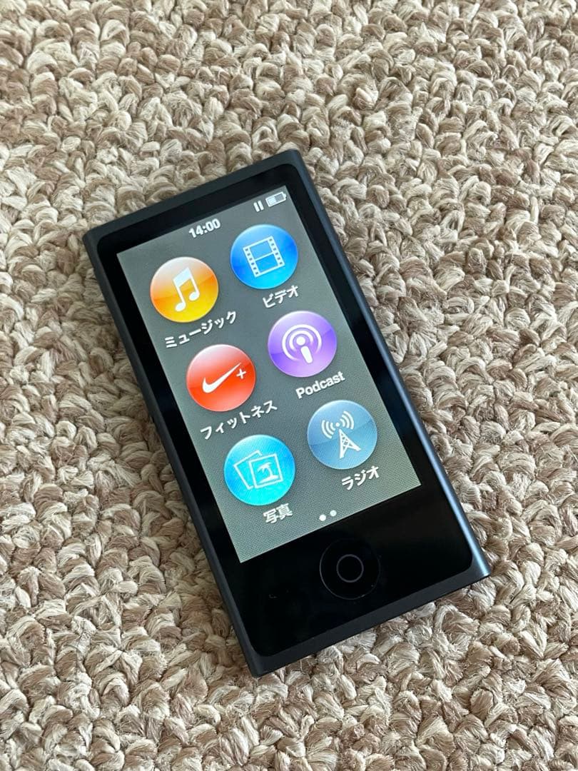 ◎美品 動作確認済 iPod nano 第7世代 スレート Bluetooth